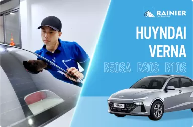 Dán phim cách nhiệt xe Rainier Newking cho xe Hyundai Verna