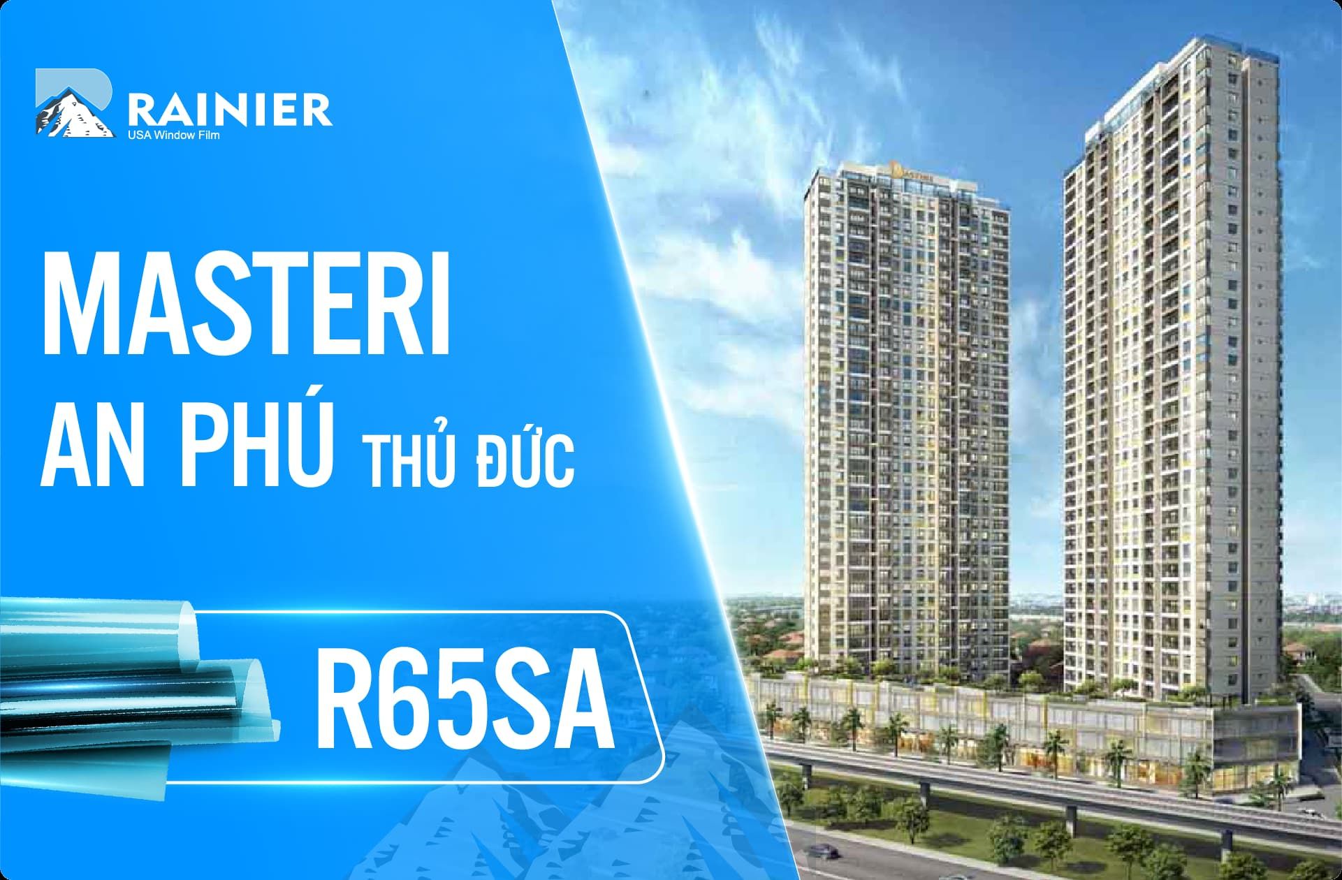Dán phim cách nhiệt Rainer tại Masteri An Phú